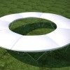 ‘Arena Centre’ Concrete Urban Equipment, Trigranit, 2010 by Synthesis (Jurica Huljev)