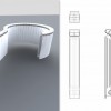 Cast Aluminium Hot-water Radiator Line “Orion”, Lipovica, 2005 by Synthesis (Jurica Huljev)